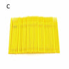 100pcs Disposable Colorful Cotton Swabs Eyelash Brushes Cleaning Swab Hot Natural Eyelashes Remover Tattoo Microbrush Kit
