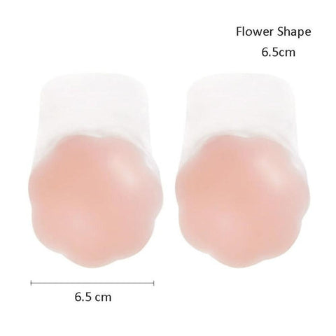 1 Pair Adhesive Push Breast Boob Lift Nipple Cover Pasties Bra Shield Invisible Sticker Women Bra Pads 6.5CM