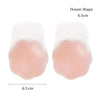 1 Pair Adhesive Push Breast Boob Lift Nipple Cover Pasties Bra Shield Invisible Sticker Women Bra Pads 6.5CM