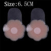 1 Pair Reusable Invisible Silicone Chest Sticker Pure Silica Gel  Nipple Pads Anti-Sagging Lift Up Breast Adhesive Chest Paste