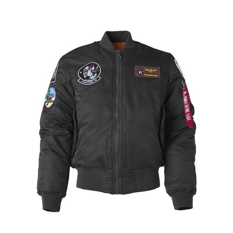 2018 Thick Top gun winter plus size ma-1 streetwear hip hop varsity bomber jacket wholesale designer water proof for men boomber