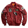 2016 Men Black Top Gun Leather Pilot Jacket Real Sheepskin Short Plus Size XXXL Men Winter Military Russian Coat FREE SHIPPING