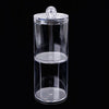 2018 New Cotton Pads Cotton Swab Clear Acrylic Storage Holder Box Transparent  Cosmetic Makeup Organizer Case High Quality Hot