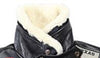 2019 Lovers TOP GUN Genuine Leather Pilot Jacket Wool Collar Real Thin Sheepskin Leather Pilot Coat Plus Size 5XL Can Customized